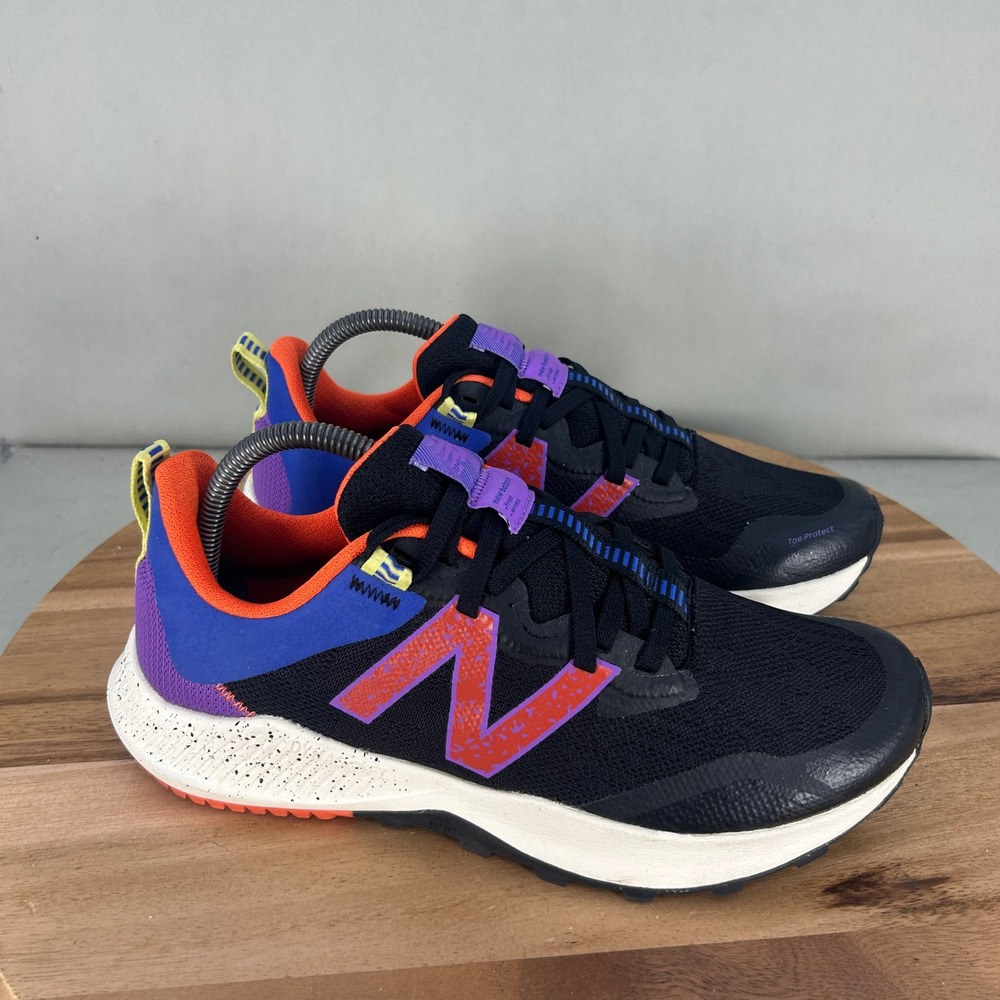 New Balance Nitrel v4 Trail Running Shoes Womens 10 Black Purple WTNTRCK4